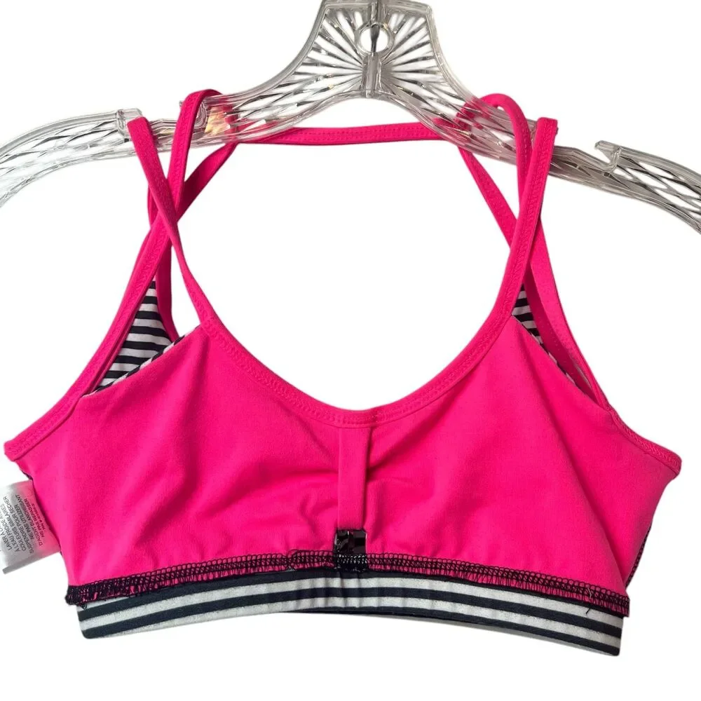 Betsey Johnson Capezio Charmed Sports Bra Size Child L or Adult XS